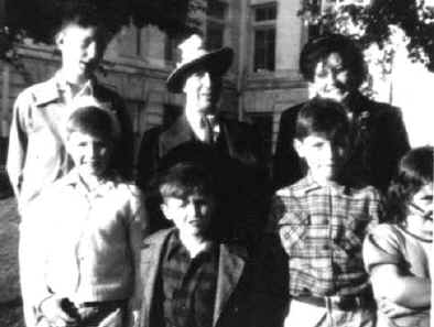 james e vautier, george vautier, allegra vautier, (front row) frank vautier, dominic vautier, michael vautier, marie vautier