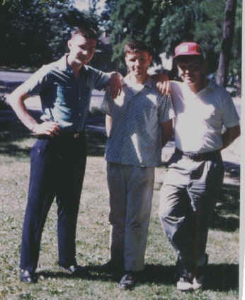 frank vautier, dominic vautier, anthony vautier 1957. 