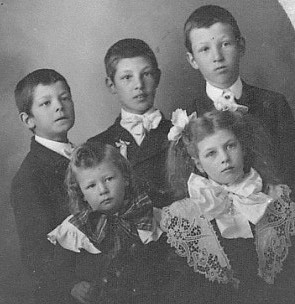 Eddie vautier, Joe vautier, George vautier, rita vautier, and percy vautier