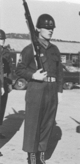 Anthony Michael Vautier 1956 Fort Ord.