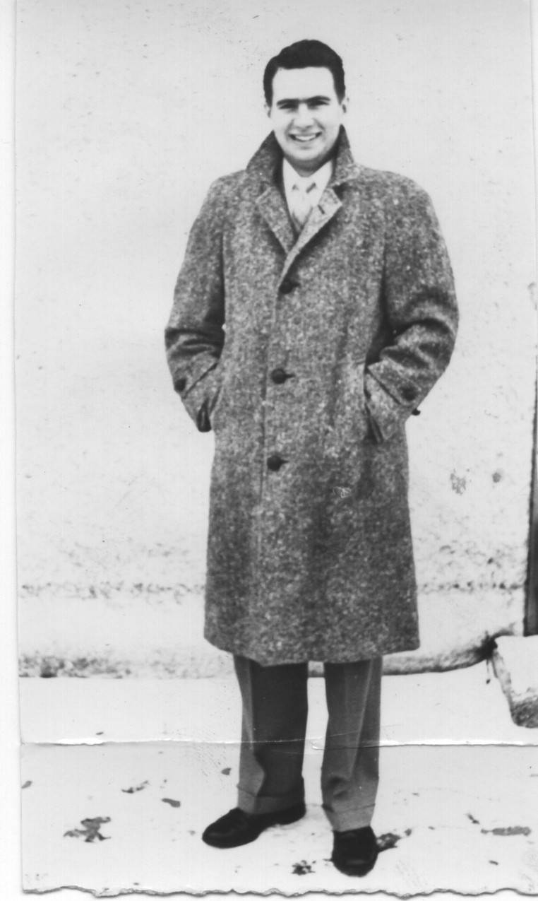 Picture of Danny Vautier. This may have been taken in Germany when he was in the Army