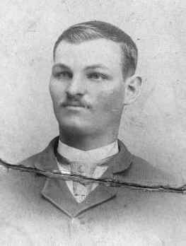 George Vautier Sr.  The photographer is identified on the bottom: M.S. McClaire, Seattle, W.T. I imagine the W.T. stands for Washington Territory. This was probably taken in the 1880's or early 1890's