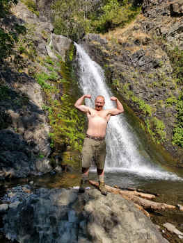 valentin vautier at dog creek falls