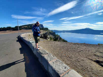 valentin vautier at crater lake