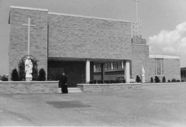 don bosco college Novitiate, dominic vautier in front 1960