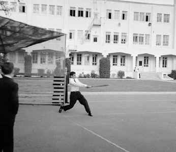 Richmond Salesian Junior Seminary hikes 1957 Remo Scagliotti at bat