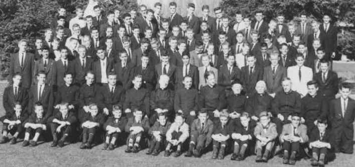 Richmond Salesian Seminary student body 1960