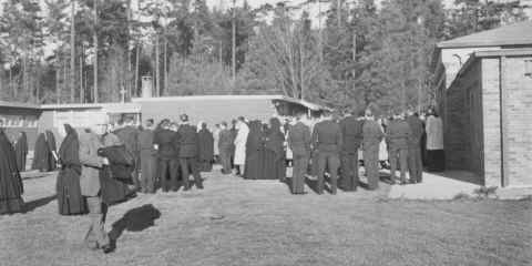 st. edwards seminary, kenmore wa may day celebration 1957